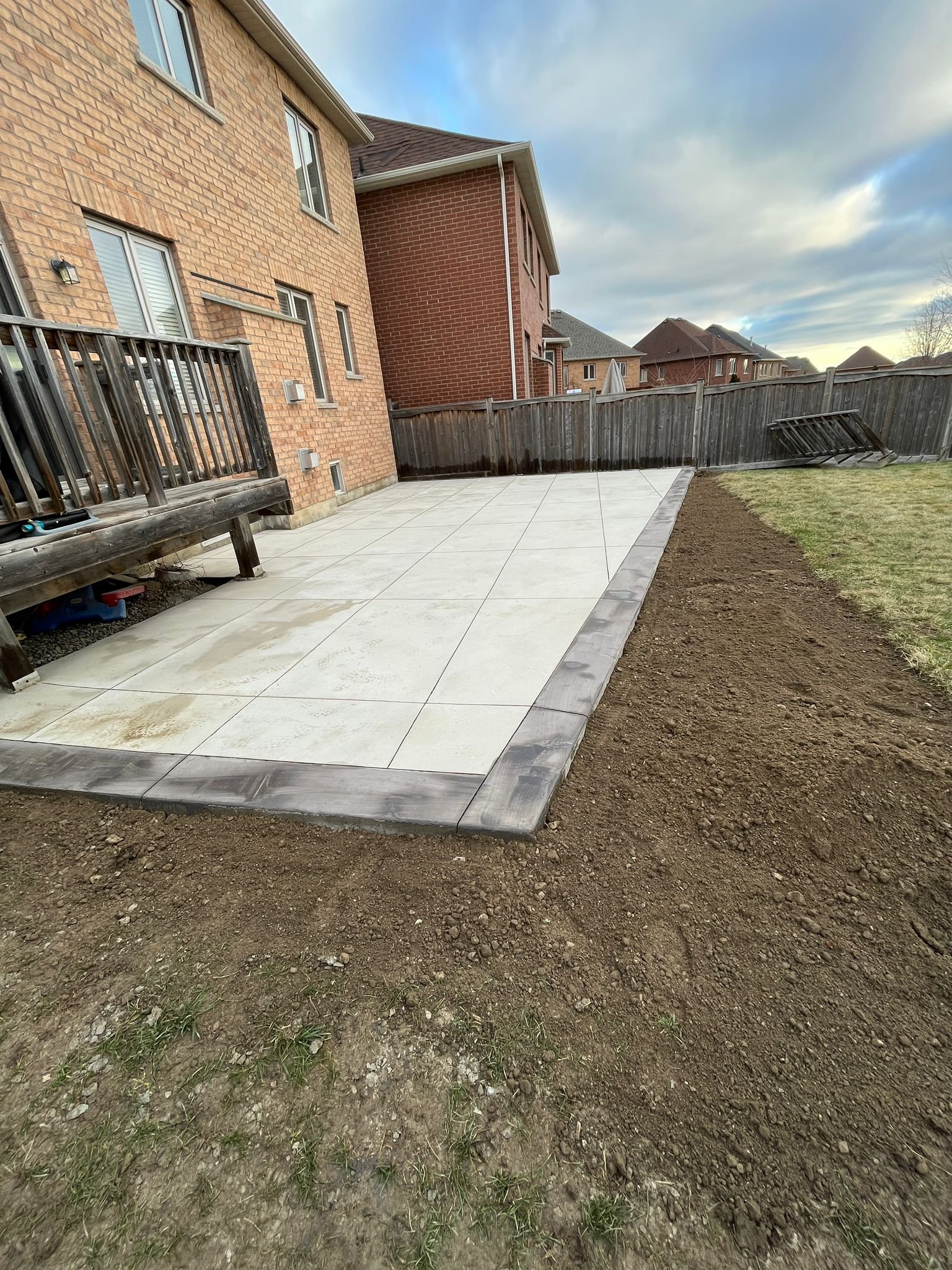 Plain Concrete Driveway Toronto